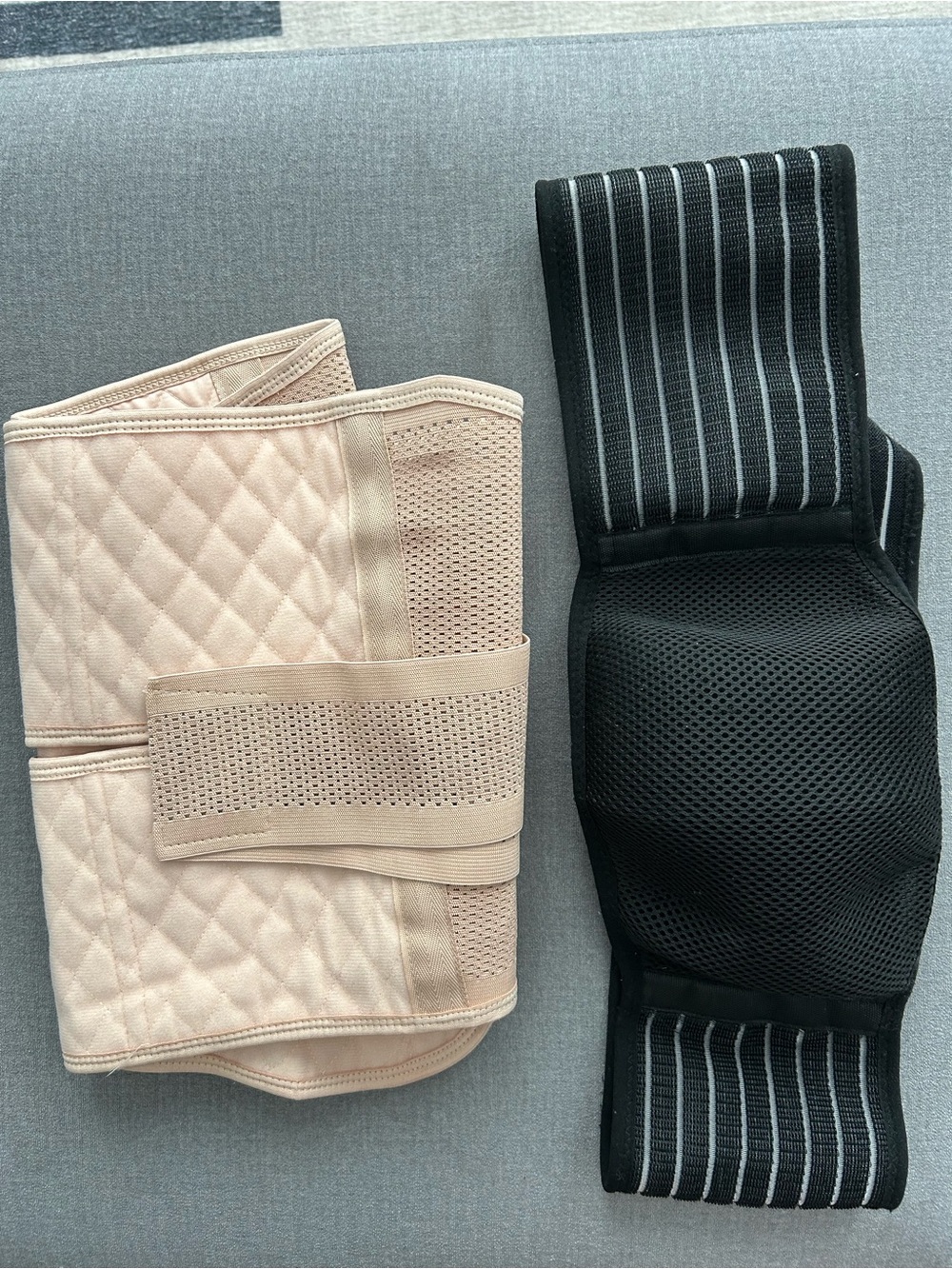 Pregnancy and postpartum belly support bands